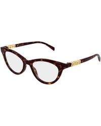 Gucci - Gg2034O 002 Optical Frames Acetate Transparent Cat Eye - Lyst