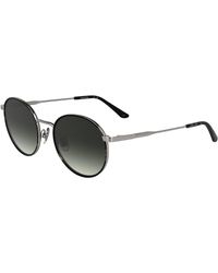 Calvin Klein - Ck25101S 223 Sunglasses Metal Round Normal - Lyst