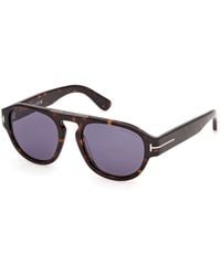 Tom Ford - Ft1407 Pablo-02 52V Sunglasses Acetate Pilot Normal - Lyst