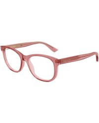 McQueen - Am0568O 011 Optical Frames Acetate Transparent Cat Eye - Lyst