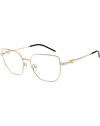 Emporio Armani - Ea1176 3011 Optical Frames Metal Geometric Normal - Lyst