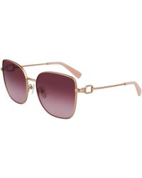Longchamp - Lo177S 773 Sunglasses Metal Butterfly Normal - Lyst