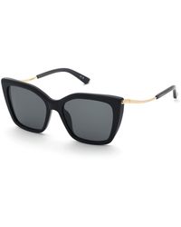 Nina Ricci - Snr436 700 Sunglasses Acetate Smoke Squared Normal - Lyst