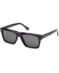 Web - We0382 05D Sunglasses Acetate Smoke Squared Polarized - Lyst