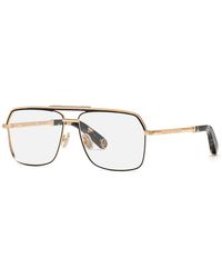 Philipp Plein - Vpp085M Pure Plein 02Am Optical Frames Metal Squared - Lyst