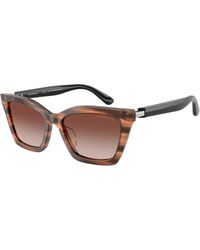 Emporio Armani - Ea4250U 626613 Sunglasses Acetate Butterfly Normal Shaded - Lyst