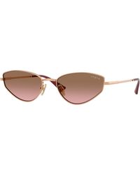 Vogue Eyewear - Vo4339S 515214 Sunglasses Metal Cat Eye Normal Nuanced - Lyst