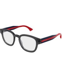 Gucci - Gg1992O 005 Optical Frames Acetate Transparent Round - Lyst