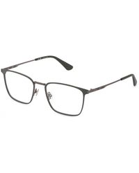 Police - Vplq70 Code 7 622 Optical Frames Metal Squared - Lyst