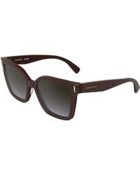 Longchamp - Lo802S 609 Sunglasses Acetate Squared Normal - Lyst