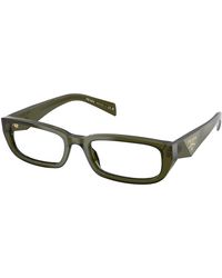 Prada - Pr B05V 17N1O1 Optical Frames Acetate Squared Normal - Lyst