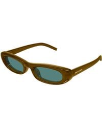 Saint Laurent - Sl 557 Shade Plump 003 Sunglasses Bio-Injected Squared - Lyst