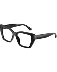 Jimmy Choo - Jc3053Ju 5000 Optical Frames Acetate Transparent Geometric Normal - Lyst