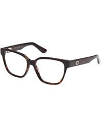 Guess - Gu50381 52 Optical Frames Acetate Squared Normal - Lyst