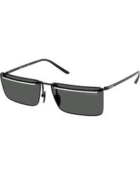 Prada - Pr C53S Yc460T Sunglasses Metal Squared Normal - Lyst