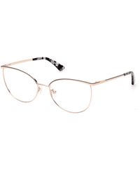 Guess - Gu2879 028 Optical Frames Metal Cat Eye Normal - Lyst