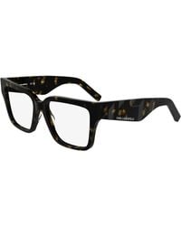 KARL LAGERFELD - Kl6201 242 Optical Frames Acetate Squared Normal - Lyst