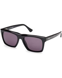 Web - We0350 05A Sunglasses Acetate Smoke Squared Normal - Lyst