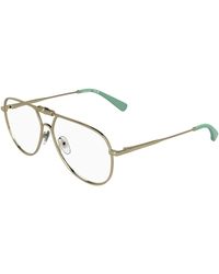 Longchamp - Lo2187 770 Optical Frames Metal Pilot Normal - Lyst