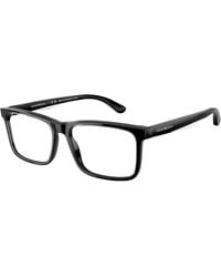 Emporio Armani - Ea3227 6052 Optical Frames Acetate Transparent Pillow Normal - Lyst