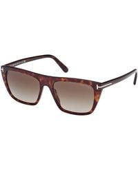 Tom Ford - Ft1175 Aslan 52B Sunglasses Acetate Squared Normal - Lyst