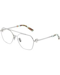Tiffany & Co. - Tf1169 6001 Optical Frames Steel Geometric Normal - Lyst