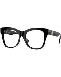 Burberry - Be2388 3001 Optical Frames Acetate Transparent Squared Normal - Lyst