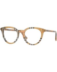 Burberry - Be2429 4163 Optical Frames Acetate Round Normal - Lyst