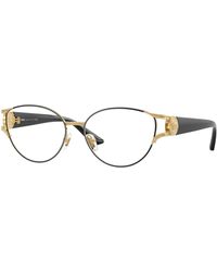 Versace - Ve1309 1436 Optical Frames Metal Cat Eye Normal - Lyst