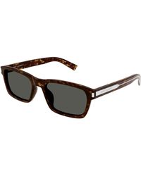 Saint Laurent - Sl 662 004 Sunglasses Acetate Squared - Lyst