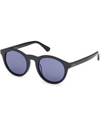 Web - We0398 92V Sunglasses Acetate Round Normal - Lyst