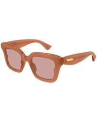 Bottega Veneta - Bv1493S 003 Sunglasses Acetate Butterfly - Lyst