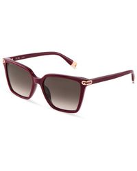 Furla - Sfub13 06Uu Sunglasses Acetate Squared Normal Nuanced - Lyst