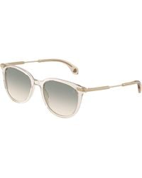 Moncler - Me6013 Korra 30032C Sunglasses Acetate Round Normal Nuanced - Lyst