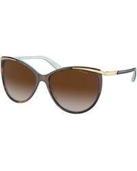Ralph Lauren - Ra5150 Ra 5150 601/3B Sunglasses Acetate Cat Eye Normal Shaded - Lyst