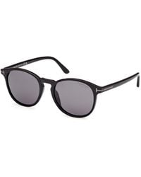 Tom Ford - Ft1097-N Lewis 01D Sunglasses Acetate Round Polarized - Lyst