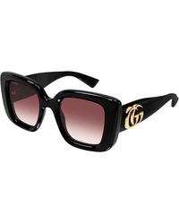 Gucci - Gg1975S 001 Sunglasses Injected Butterfly - Lyst