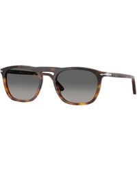 Persol - Po3391S Gae 116071 Sunglasses Acetate Squared Normal Nuanced - Lyst
