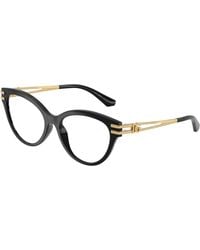 Dolce & Gabbana - Dg5116 501 Optical Frames Injected Transparent Cat Eye Normal - Lyst