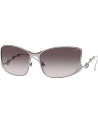 DIESEL - Dl1013 101411 Sunglasses Metal Pillow Normal Shaded - Lyst