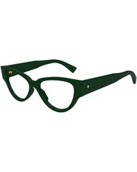 Bottega Veneta - Bv1320O 001 Optical Frames Acetate Transparent Cat Eye - Lyst