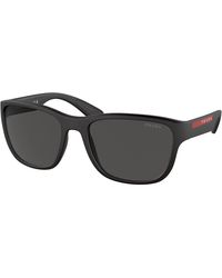 Prada Linea Rossa - Ps 01Us Active Dg05S0 Sunglasses Nylon Pillow Normal - Lyst