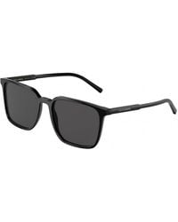 Dolce & Gabbana - Dg4424 501/87 Sunglasses Plastic Dark Squared - Lyst
