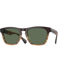 Oliver Peoples - Ov5555Su R-3 13929A Sunglasses Acetate G15 Pillow Polarized - Lyst