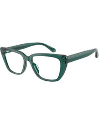 Emporio Armani - Ea3256U 6252 Optical Frames Acetate Cat Eye Normal - Lyst