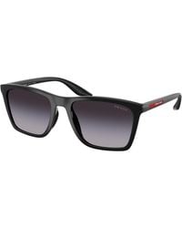 Prada Linea Rossa - Ps B08S 1Ab09U Sunglasses Injected Pillow Normal Nuanced - Lyst