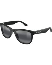 Maui Jim - Mj0692S 001 Occhiali Da Sole Acetato Grigio Squadrata - Lyst