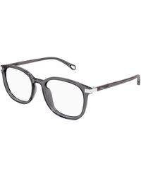 Chloé - Ch0247Oa 004 Optical Frames Acetate Transparent Cat Eye - Lyst