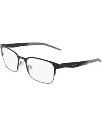 Nike - 8185 001 Optical Frames Metal Squared Normal - Lyst