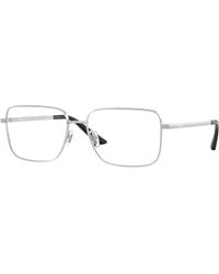 Versace - Ve1311 1001 Optical Frames Metal Pillow Normal - Lyst